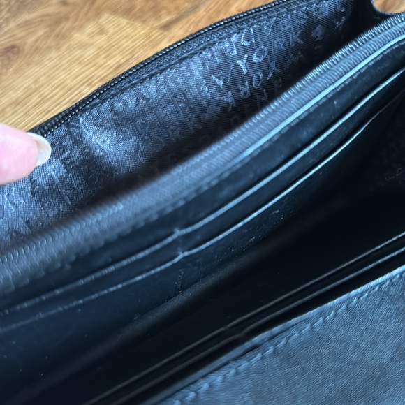 Kate Spade Black Wallet Quilted - Picture 4 of 5